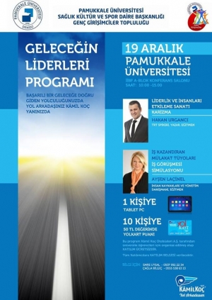 Geleceğin Liderleri Programı - Denizli Etkinlik Afişi