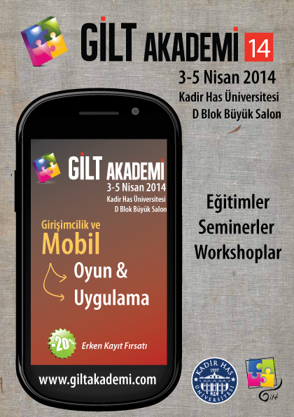 GİLT Akademi' 14 Etkinlik Afişi