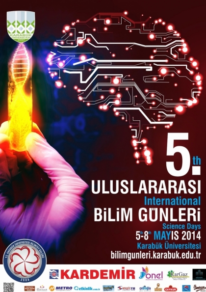 5. International Science Days Etkinlik Afişi