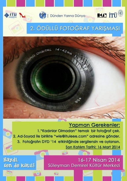 2. Ödüllü Fotoğraf Yarışması - DYD '14 Etkinlik Afişi