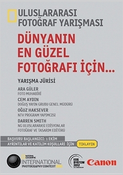 NG Uluslararası Fotoğraf Yarışması 2012 Etkinlik Afişi