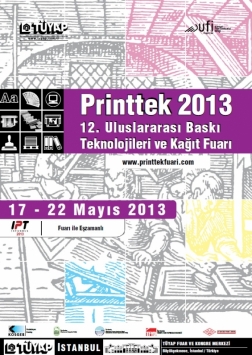 Printtek 2013 Fuarı Etkinlik Afişi