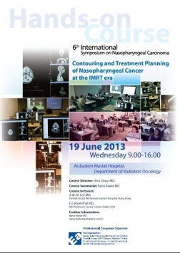 Hands-on Course on Contouring and Treatment Planning of Nasopharyngeal Cancer at the IMRT era Etkinlik Afişi