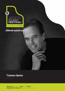 Tzimon Barto Konseri Etkinlik Afişi