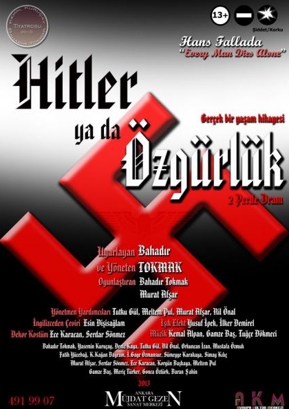 Hitler ya da Özgürlük Etkinlik Afişi