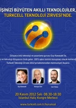 Turkcell Teknoloji Zirvesi 2012 Etkinlik Afişi