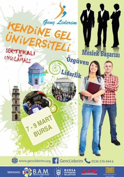 Kendine Gel Üniversiteli Etkinlik Afişi