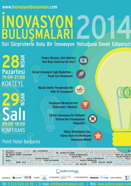 İNB2014 - İnovasyon Buluşması 2014 Etkinlik Afişi