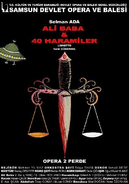 Ali Baba & Kırk Haramiler Etkinlik Afişi