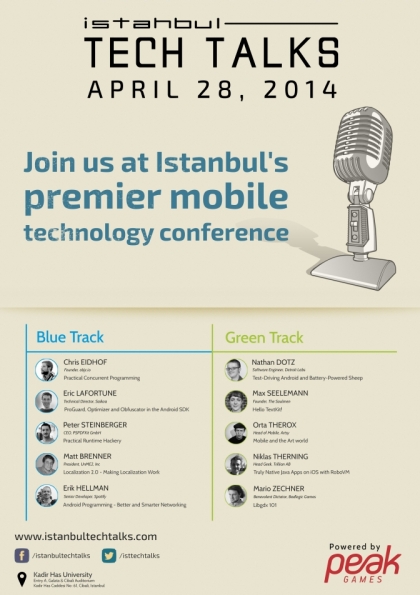 Istanbul Tech Talks Etkinlik Afişi