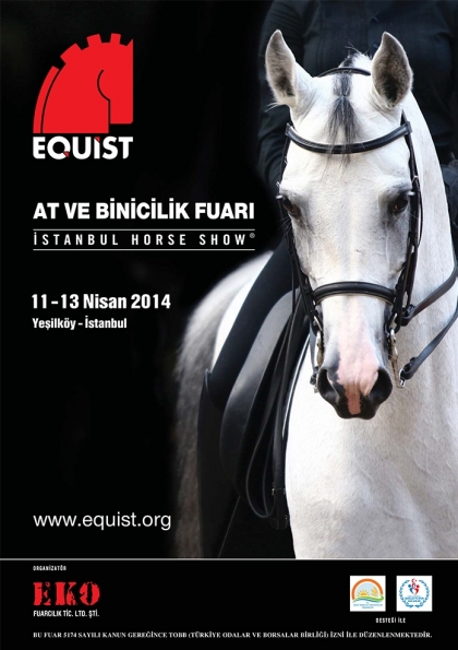 At ve Binicilik Fuarı Equist İstanbul Horse Show Etkinlik Afişi