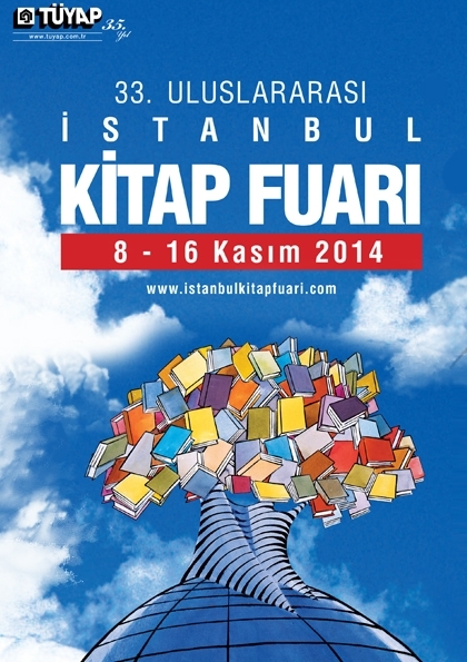 33. Uluslararası İstanbul Kitap Fuarı Etkinlik Afişi