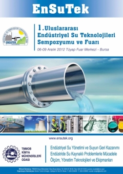1. Uluslararası Endüstriyel Su Teknolojileri Sempozyumu Etkinlik Afişi