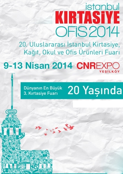 Kırtasiye - Ofis Fuarı 2014 Etkinlik Afişi