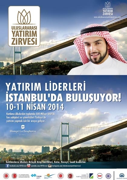 Uluslararası Yatırım Zirvesi Etkinlik Afişi