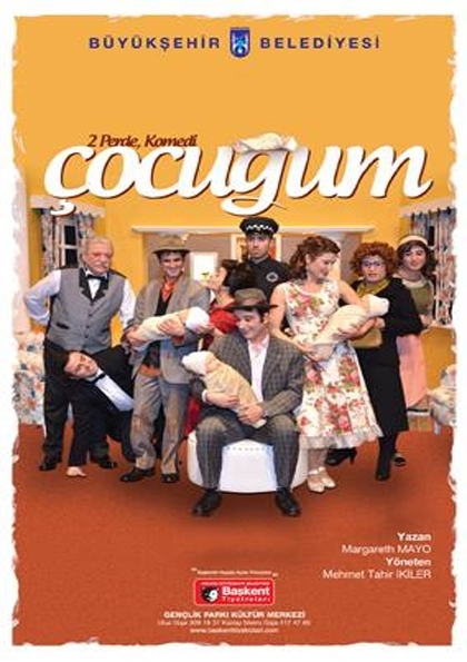 Çocuğum Tiyatro Oyunu Etkinlik Afişi