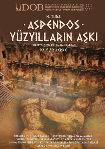 Aspendos Yüzyılların Aşkı Etkinlik Afişi