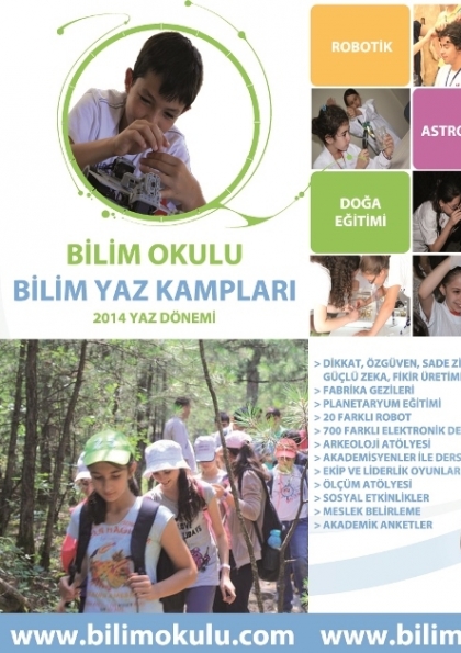 Bilim Yaz Kampı 2014 Etkinlik Afişi