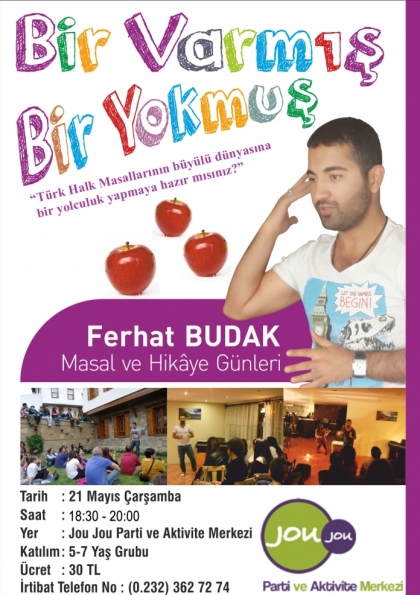 Bir Varmış Bir Yokmuş Etkinlik Afişi