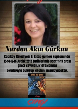 Nurdan Akın Gürkan İmza Günü Etkinlik Afişi