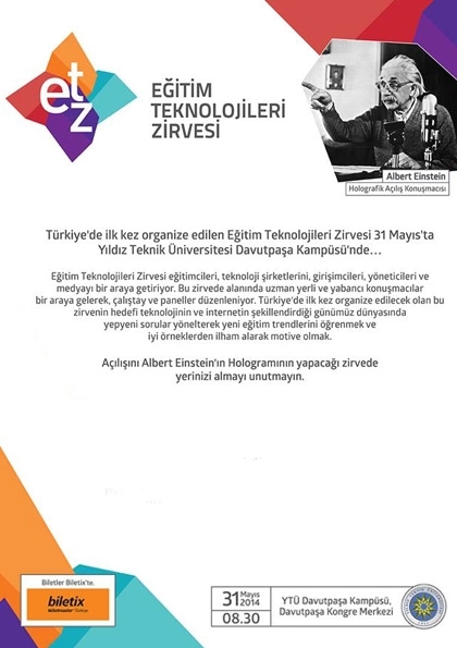 Eğitim Teknolojileri Zirvesi Etkinlik Afişi