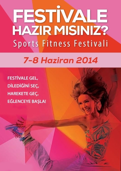 Sports & Fitness Festival Etkinlik Afişi