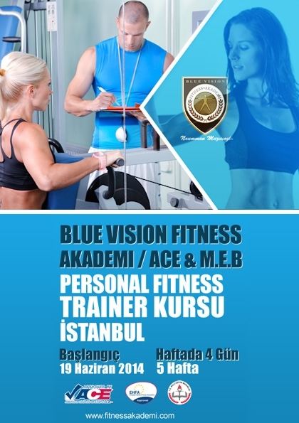 Personal Fitness Trainer Kursu Etkinlik Afişi