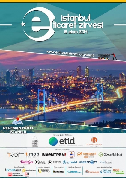 İstanbul E-Ticaret Zirvesi 2014 Etkinlik Afişi