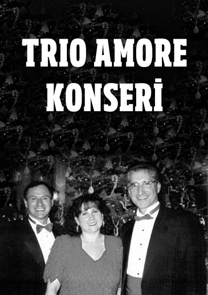 Trio Amore Konseri Etkinlik Afişi