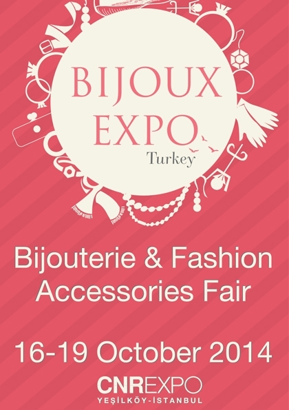 Bijoux Expo Turkey Etkinlik Afişi