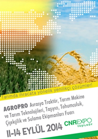 Agropro Avrasya Tarım Fuarı Etkinlik Afişi
