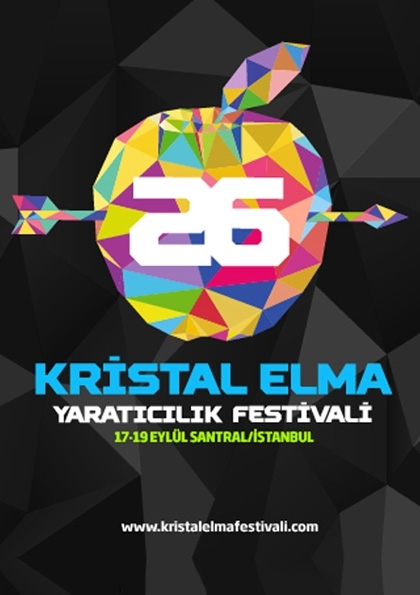 26. Kristal Elma Yaratıcılık Festivali Etkinlik Afişi