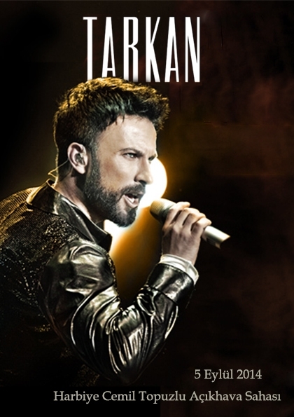 Tarkan 5 Eylül Konseri Etkinlik Afişi