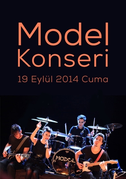Model İstanbul Konseri Etkinlik Afişi