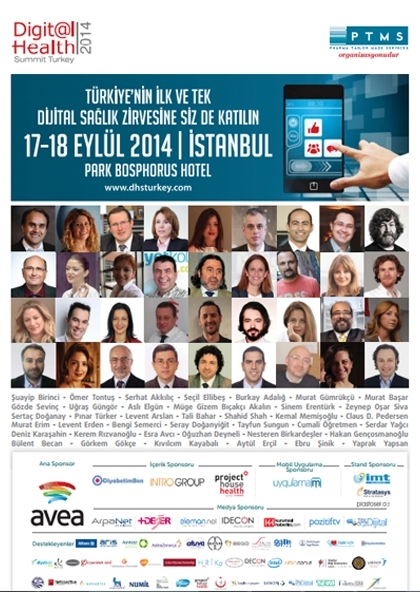 Digital Health Summit 2014 Etkinlik Afişi