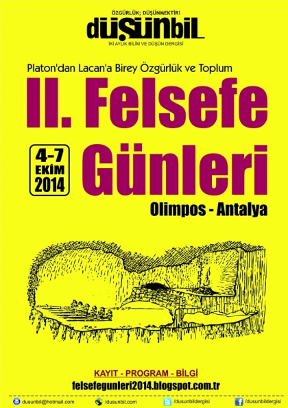 II Felsefe Günleri - Olimpos Etkinlik Afişi