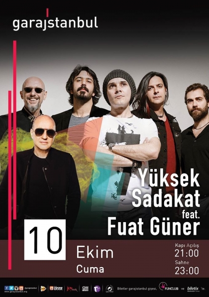 Yüksek Sadakat - Fuat Güner İstanbul Konseri Etkinlik Afişi