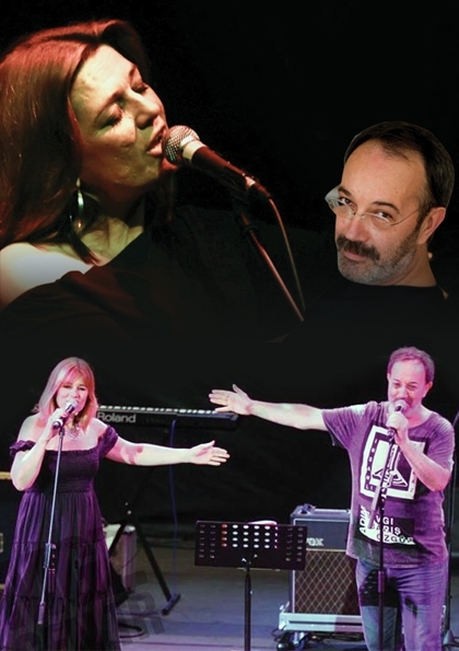 Birsen Tezer - Hüsnü Arkan İzmir Konseri Etkinlik Afişi