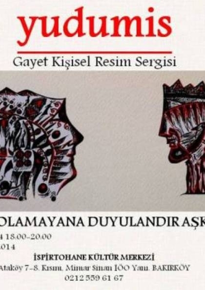 yudumis'ten Gayet Kişisel Resim Sergisi Etkinlik Afişi