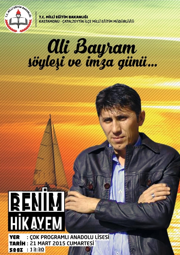 Yazar Ali Bayram Kastamonu�da İmza Günü