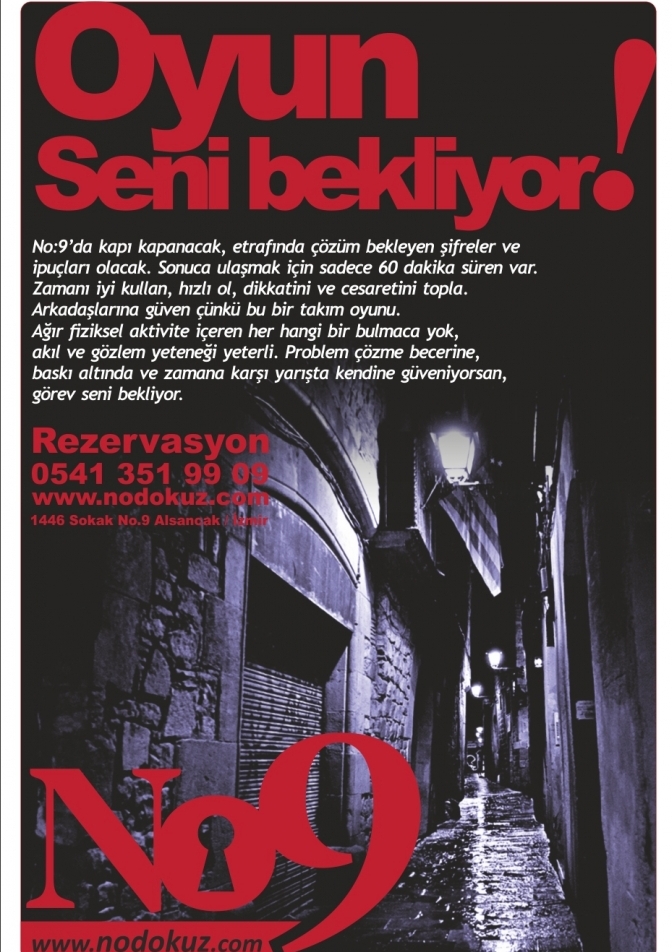 No9 Evden Kaçış Oyunu